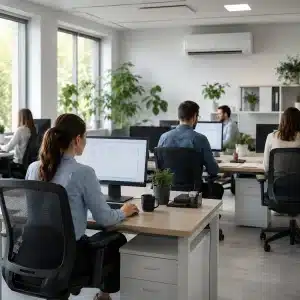 temperatura-v-pisarni-udobno-delovno-okolje Temperatura v pisarni in udobno delovno okolje z ergonomskimi stoli